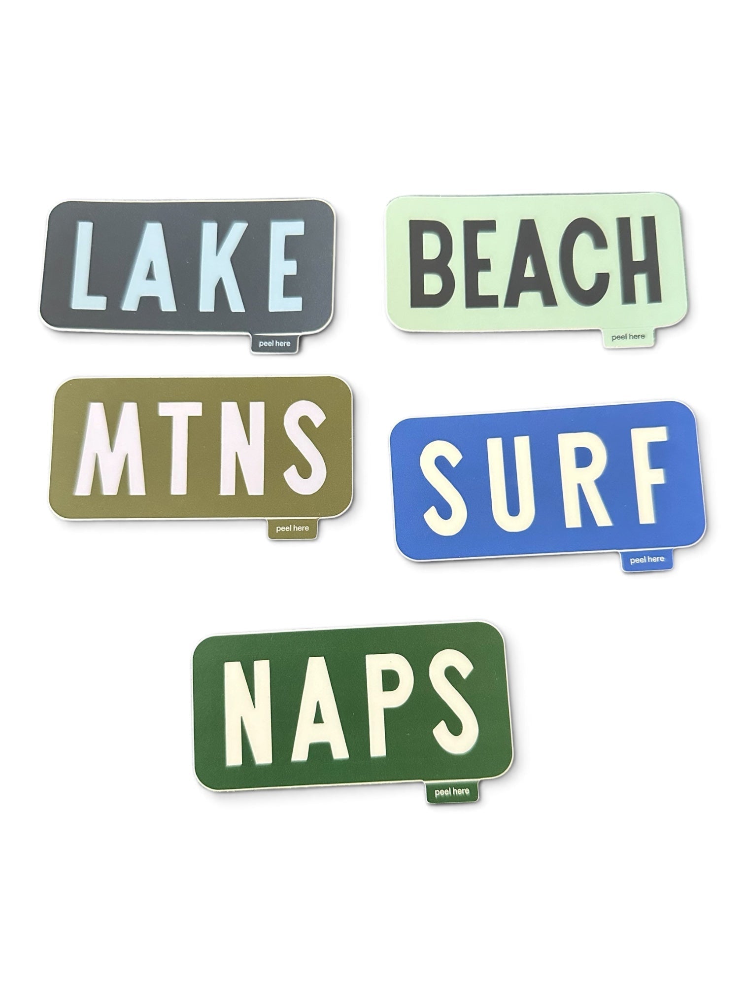 "LAKE" Vinyl Sticker - Wander Together Outfitters