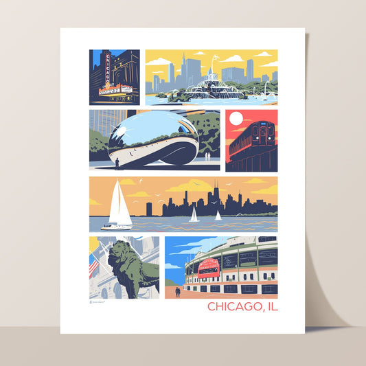Landmarks of Chicago - Wander Together Outfitters