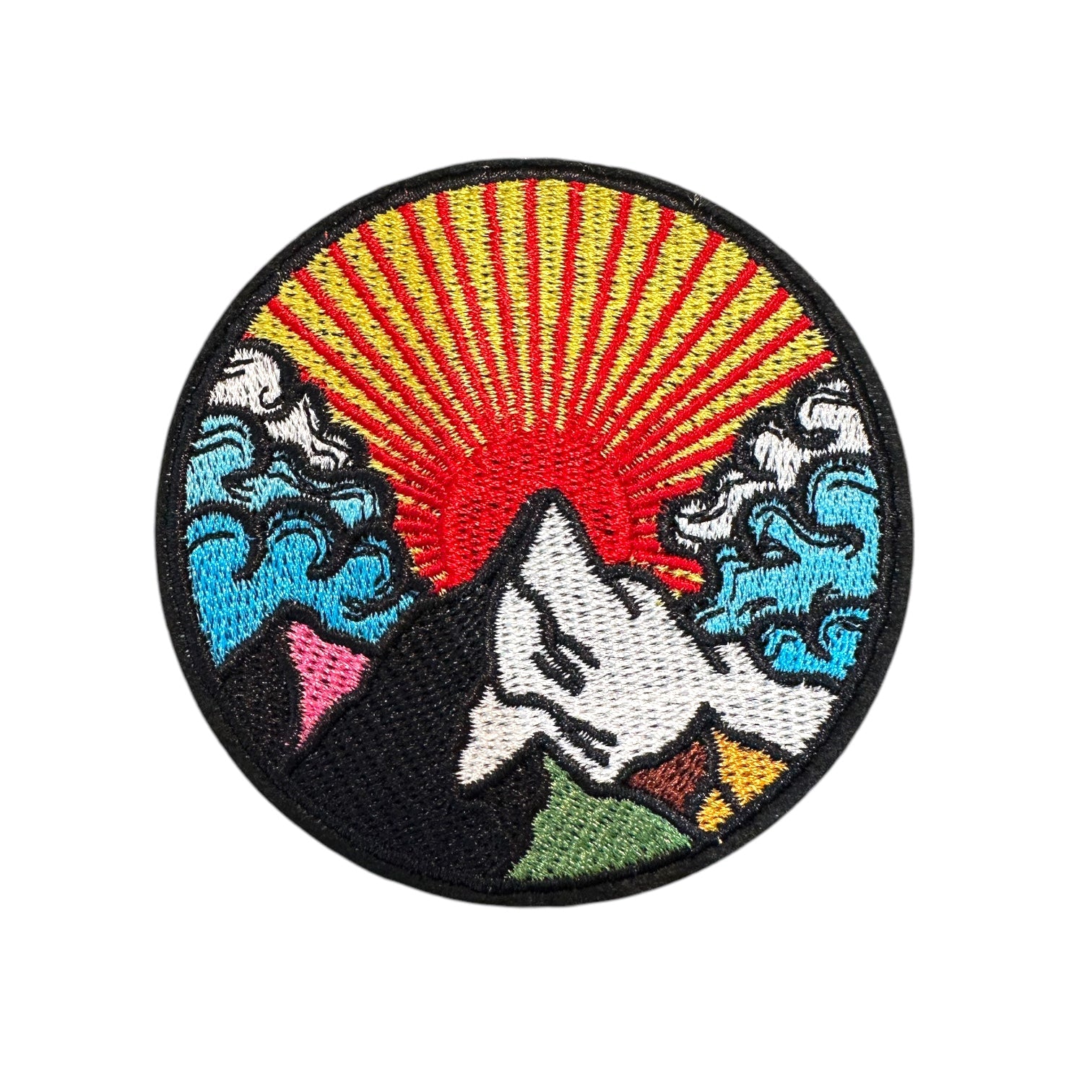Landscape Scenes Iron On Patches - Sunsets, Mountains, Beach (Various) - Wander Together Outfitters