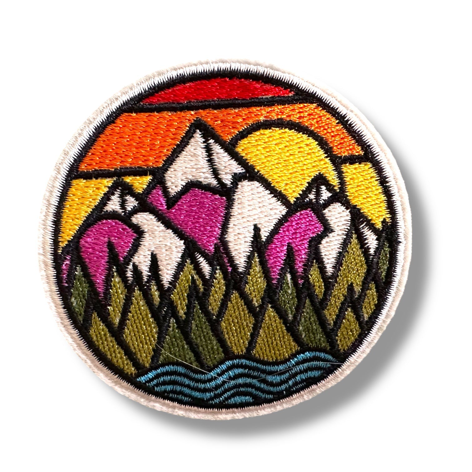 Landscape Scenes Iron On Patches - Sunsets, Mountains, Beach (Various) - Wander Together Outfitters
