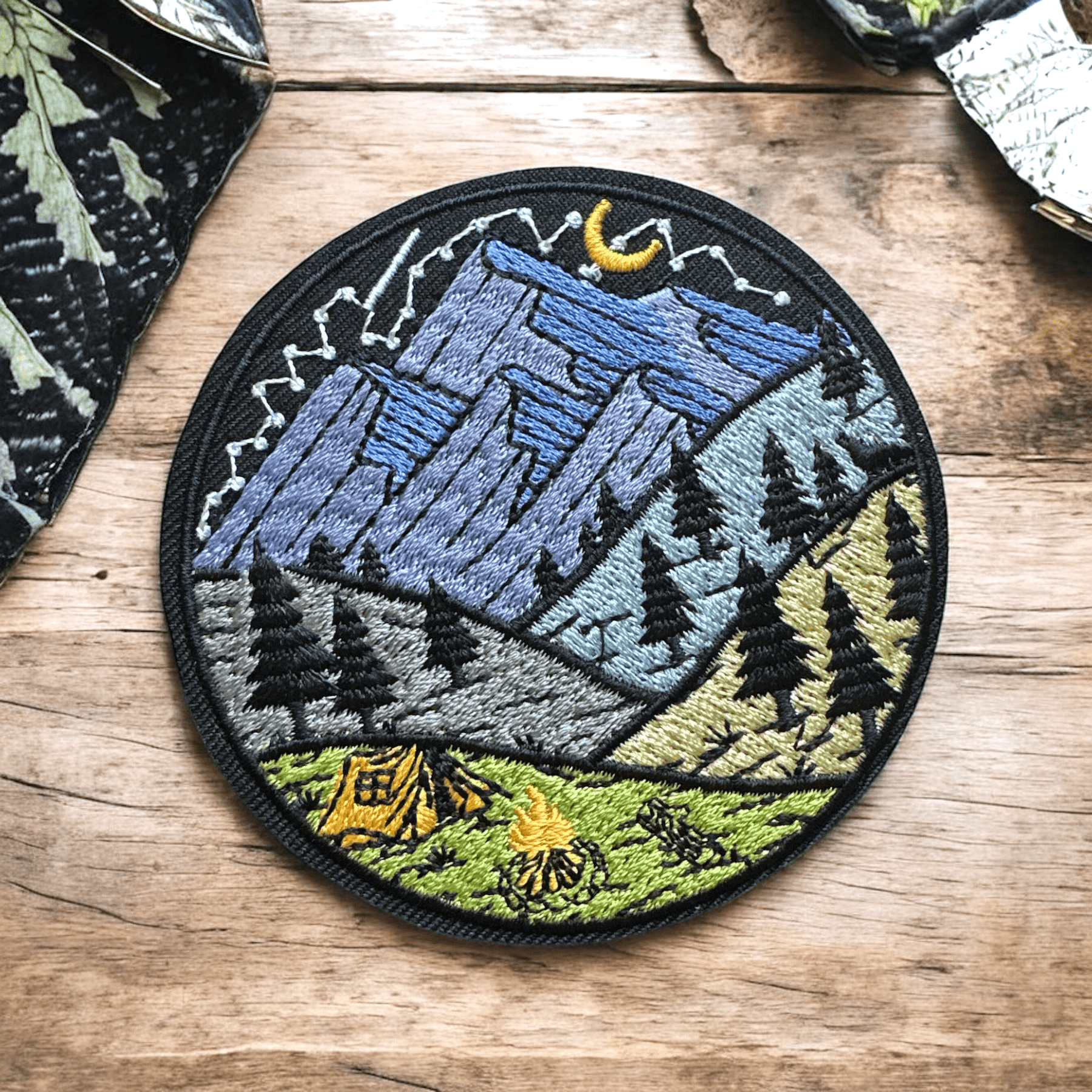 Landscape Scenes Iron On Patches - Sunsets, Mountains, Beach (Various) - Wander Together Outfitters