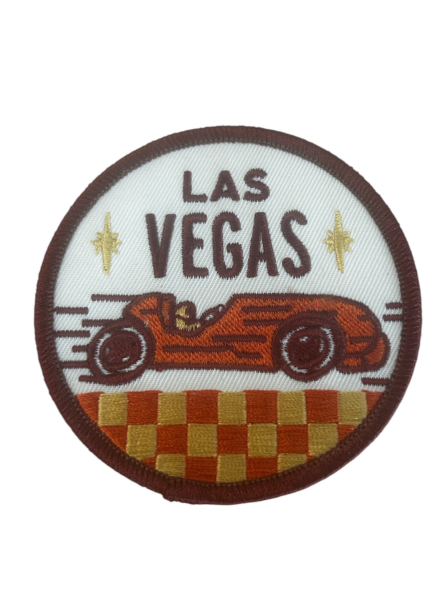 Las Vegas Car Iron On Patch - Wander Together Outfitters