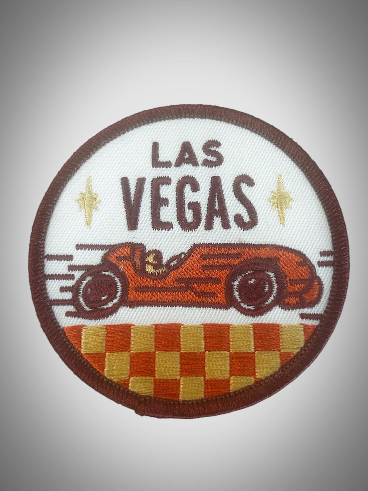 Las Vegas Car Iron On Patch - Wander Together Outfitters
