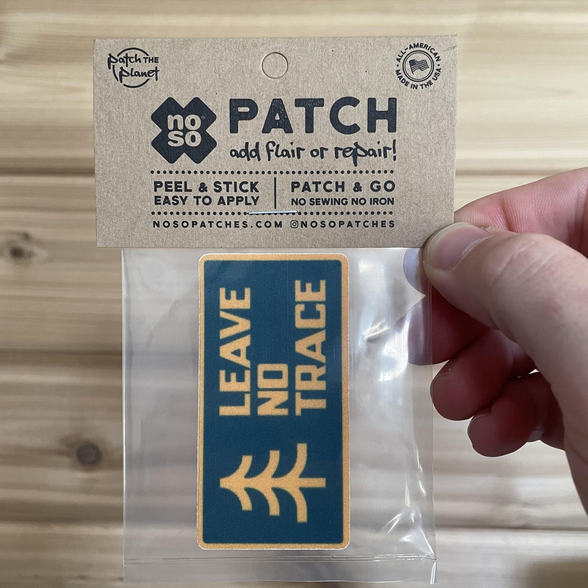 "Leave No Trace" Repair Patch Noso x RW - Wander Together Outfitters