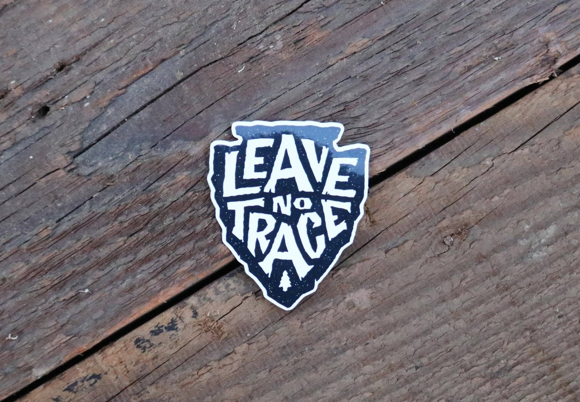 "Leave No Trace" Vinyl Sticker or Car Window Sticker - Wander Together Outfitters
