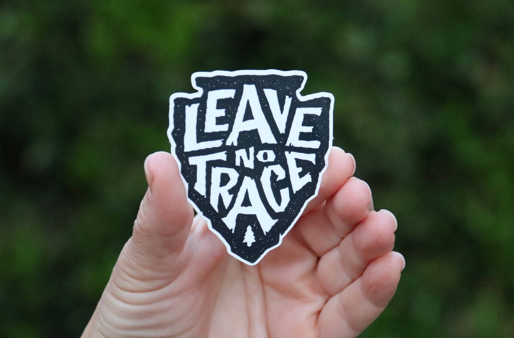 "Leave No Trace" Vinyl Sticker or Car Window Sticker - Wander Together Outfitters
