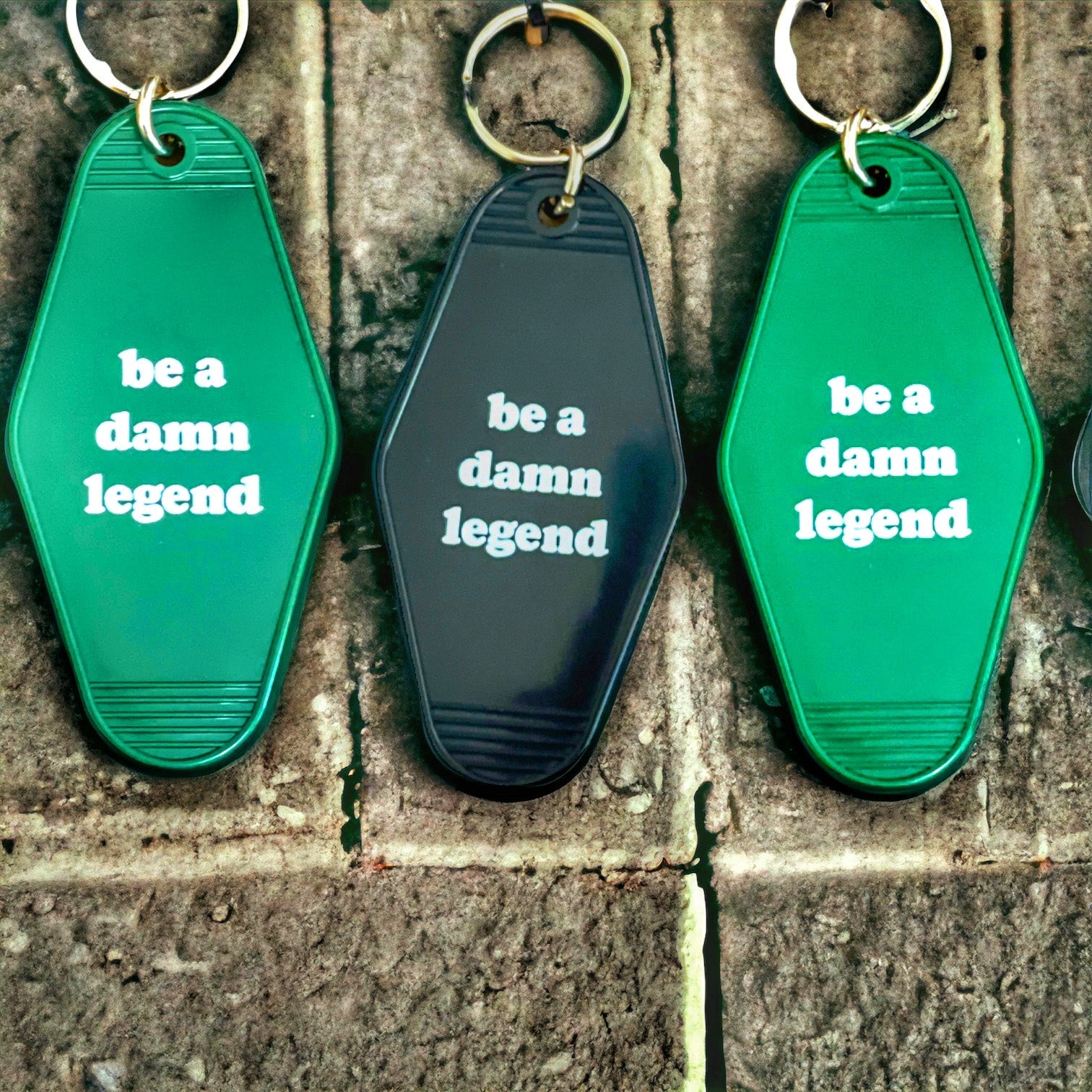 “Legend” Retro Hotel Keychain - Wander Together Outfitters