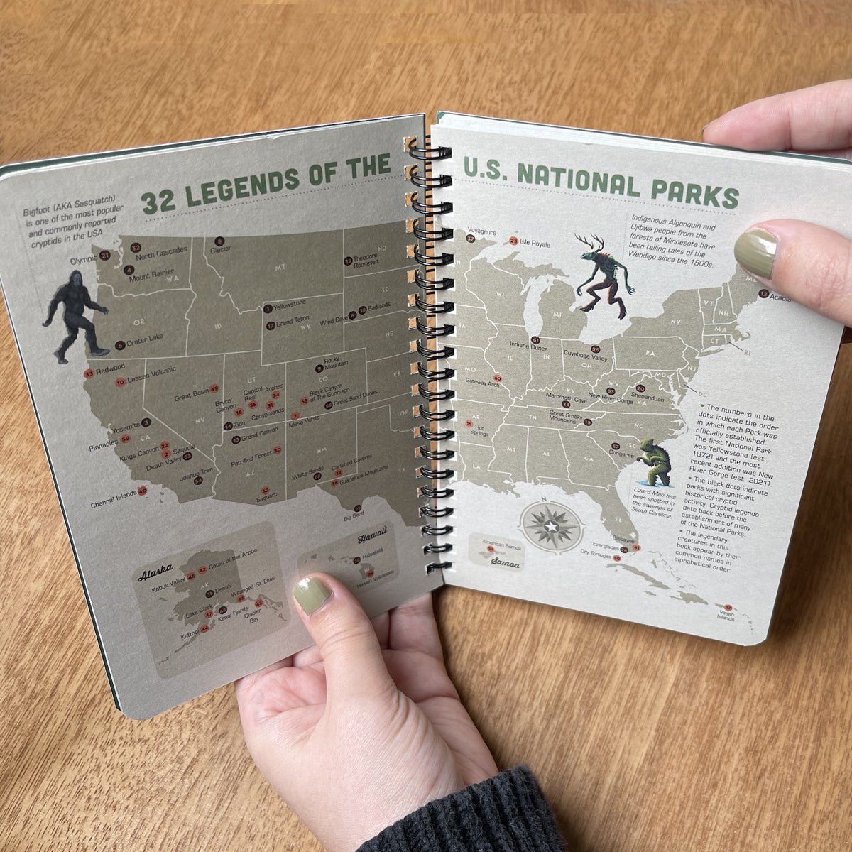Legends Of The National Park Guide Book: (Best Seller!) - Wander Together Outfitters