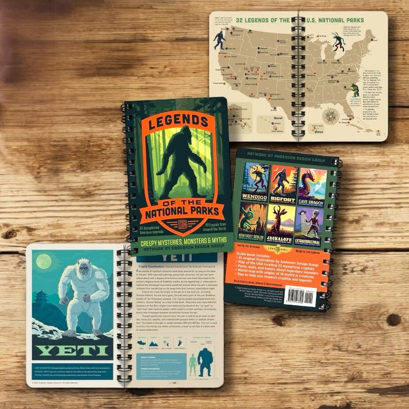 Legends of the National Parks Guide Book - Wander Together Outfitters