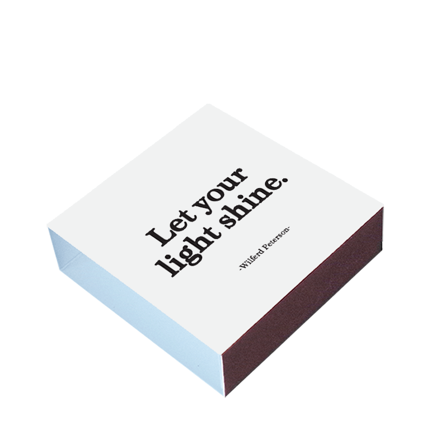 "Let Your Light Shine" Matchboxes - Wander Together Outfitters