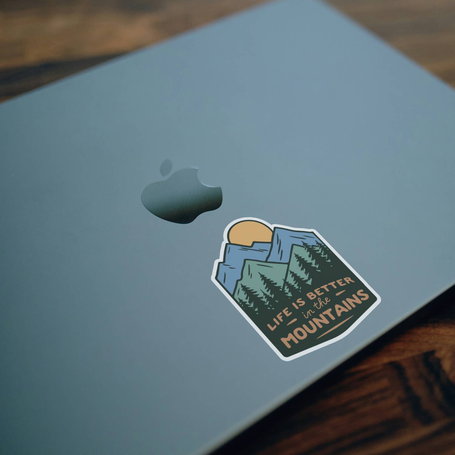 "Life is Better in the Mountains" Vinyl Sticker - Wander Together Outfitters