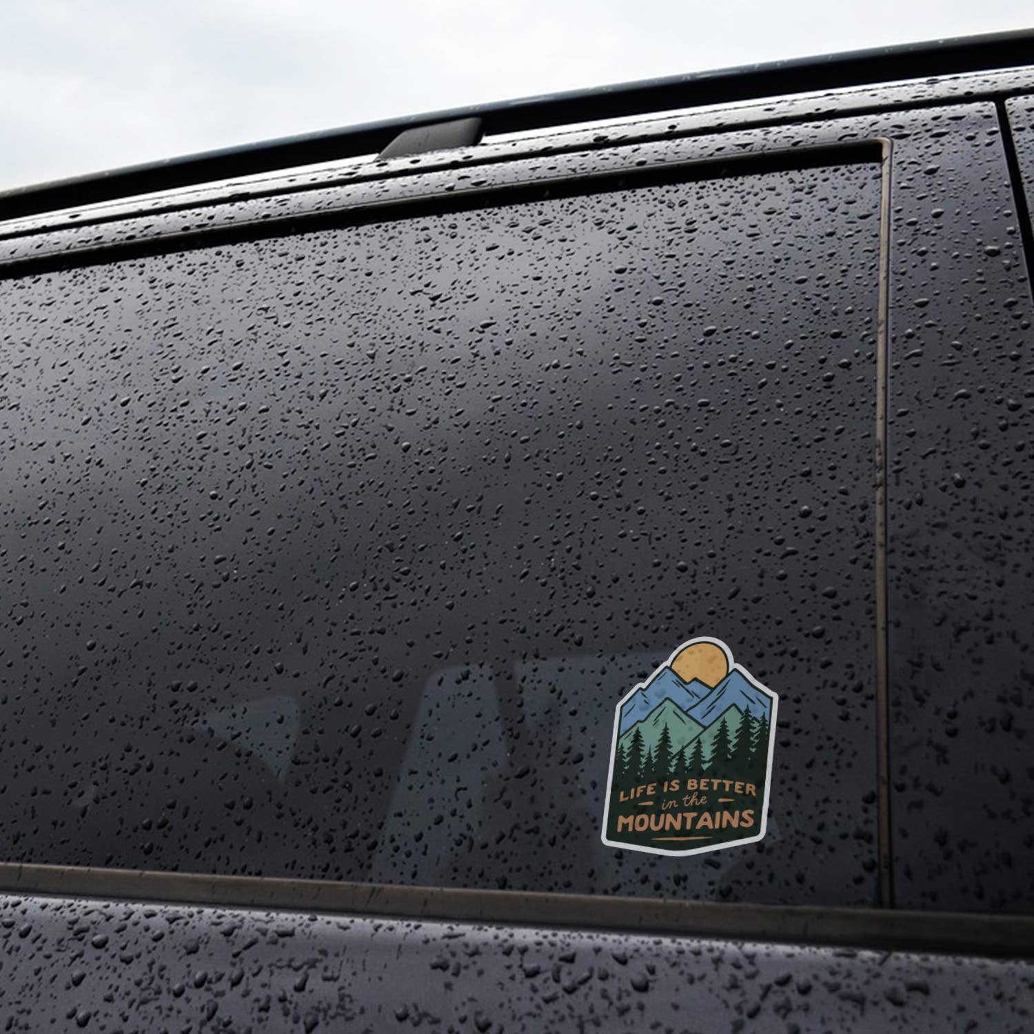 "Life is Better in the Mountains" Vinyl Sticker - Wander Together Outfitters