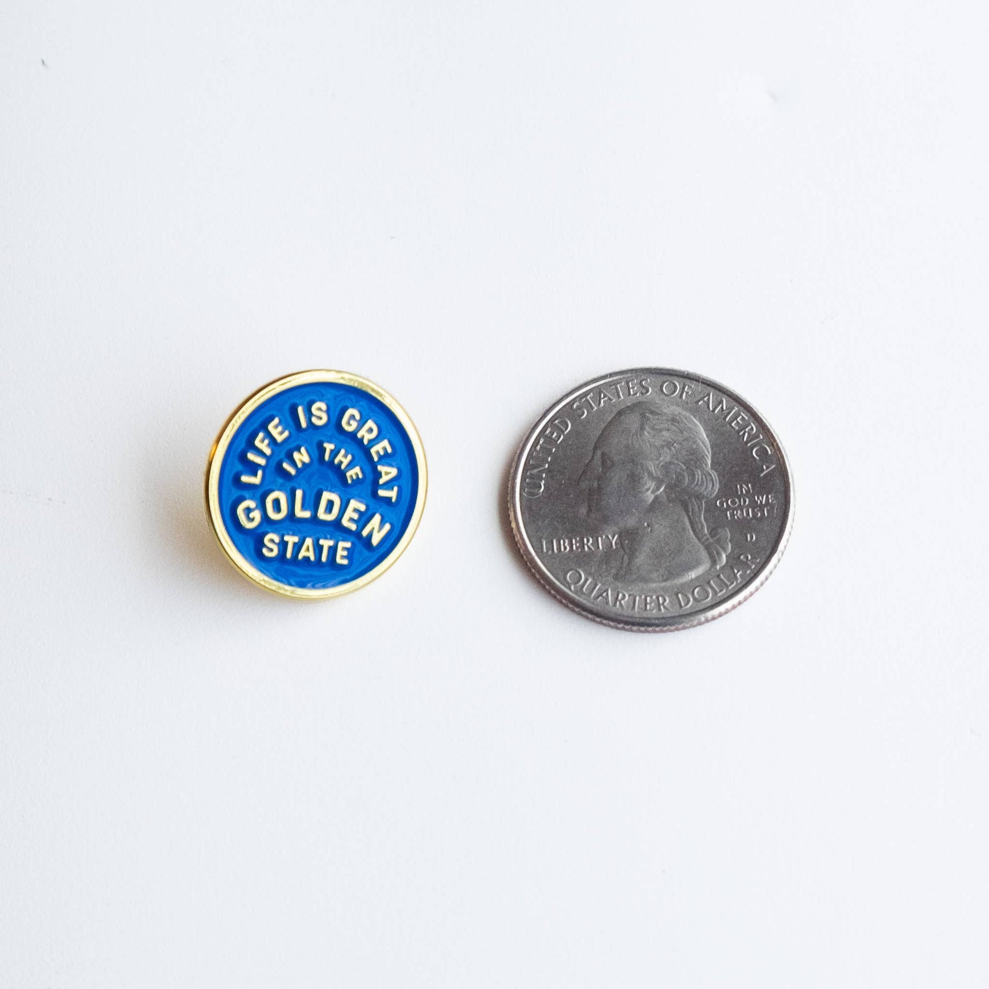 "Life Is Great In The Golden State" California Enamel Pin - Wander Together Outfitters