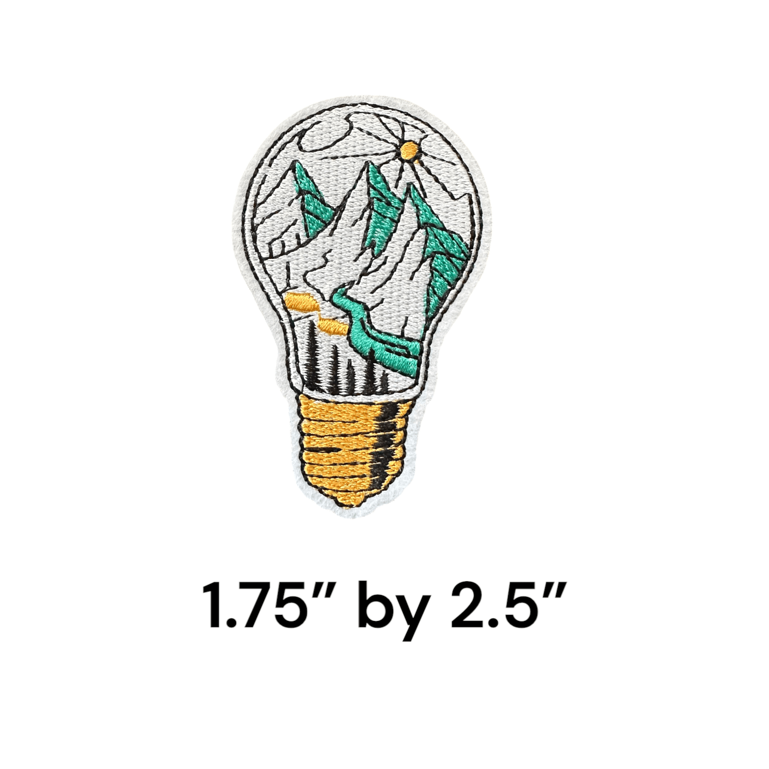 Lightbulb Patch National Parks Is The Best Idea Patch - Wander Together Outfitters