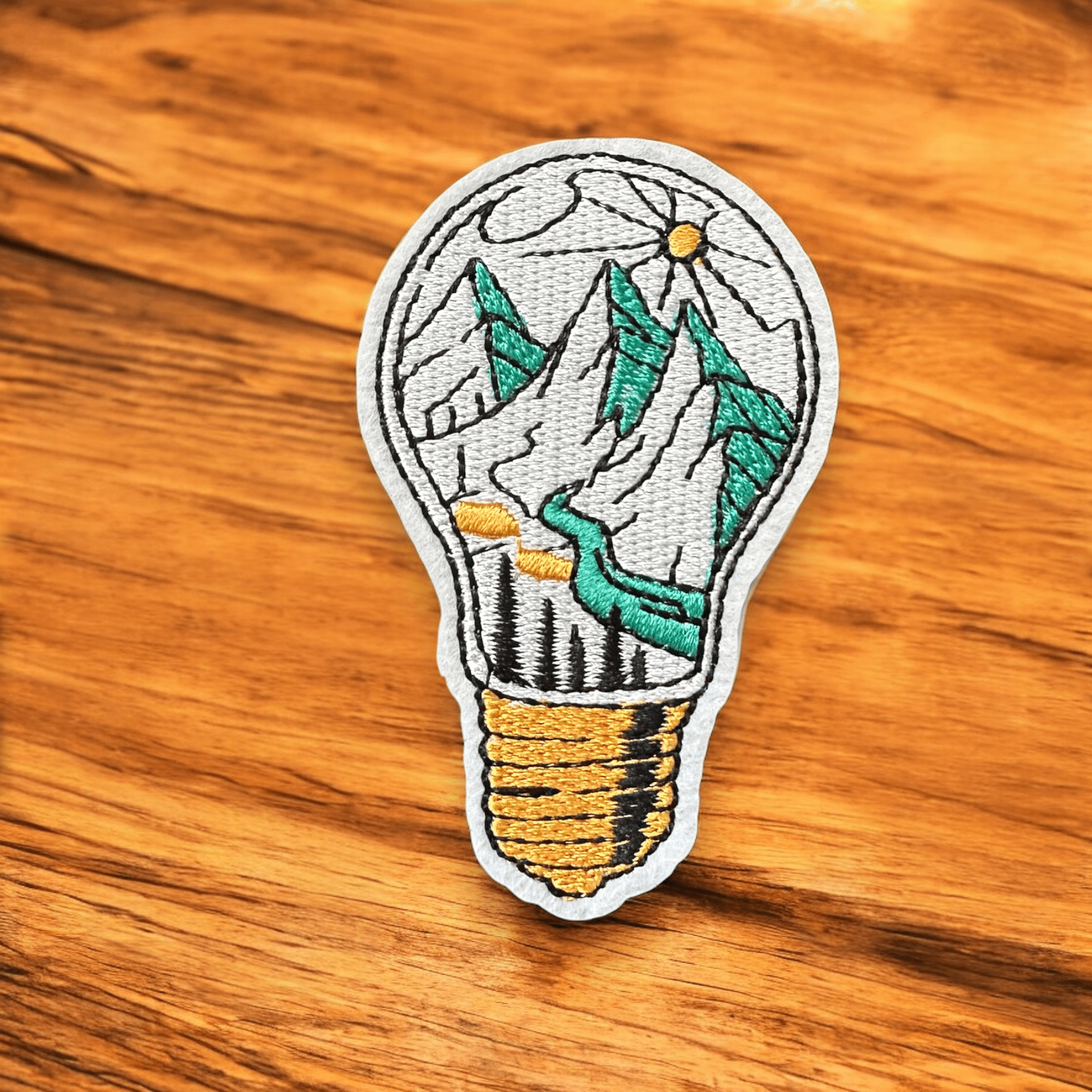 Lightbulb Patch National Parks Is The Best Idea Patch - Wander Together Outfitters