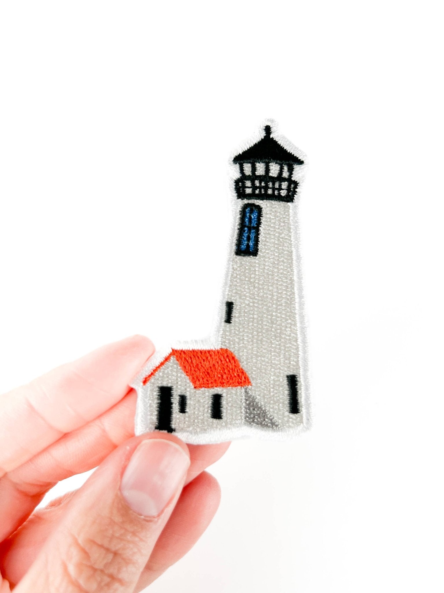 Lighthouse Embroidered Patch Nautical Iron On Patch for Hat - Wander Together Outfitters