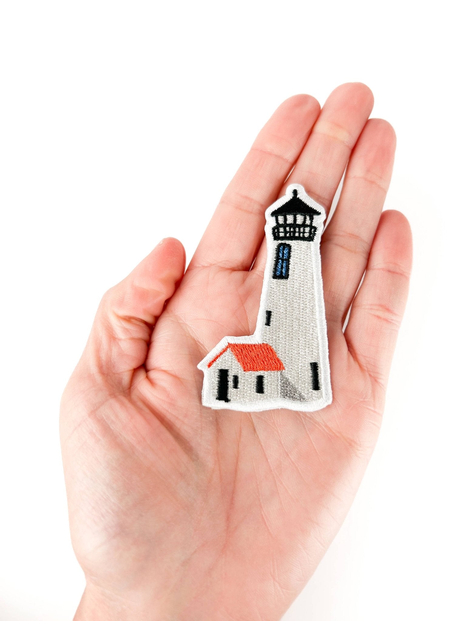 Lighthouse Embroidered Patch Nautical Iron On Patch for Hat - Wander Together Outfitters
