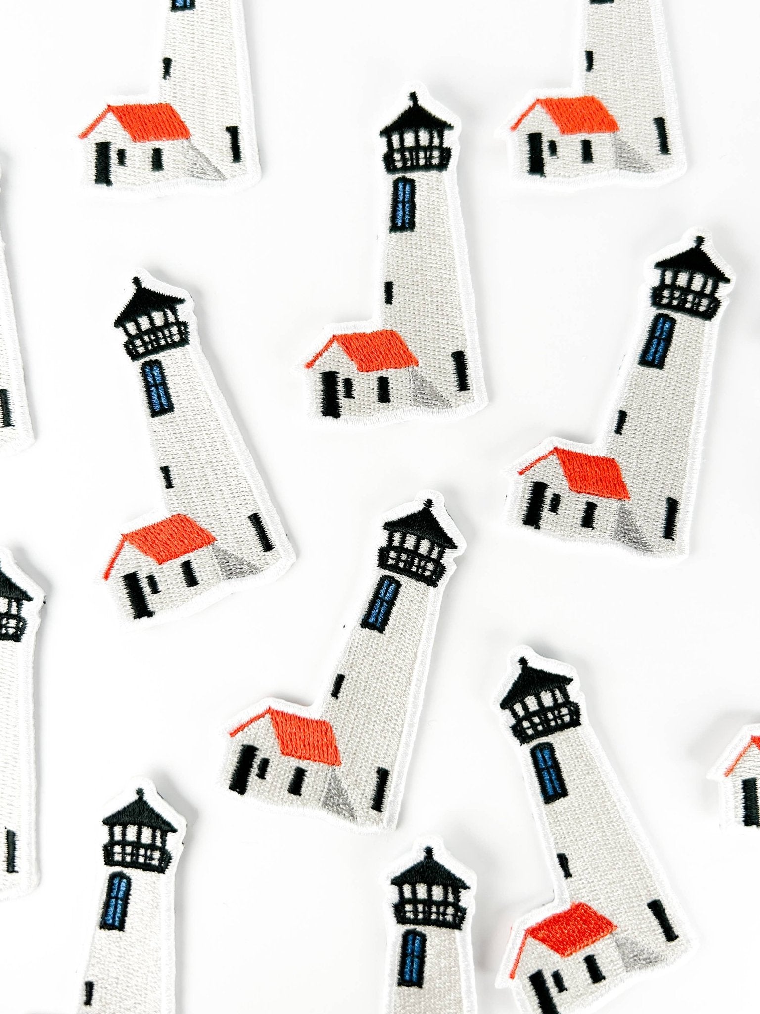 Lighthouse Embroidered Patch Nautical Iron On Patch for Hat - Wander Together Outfitters