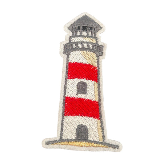 Lighthouse Iron On Patch - Wander Together Outfitters