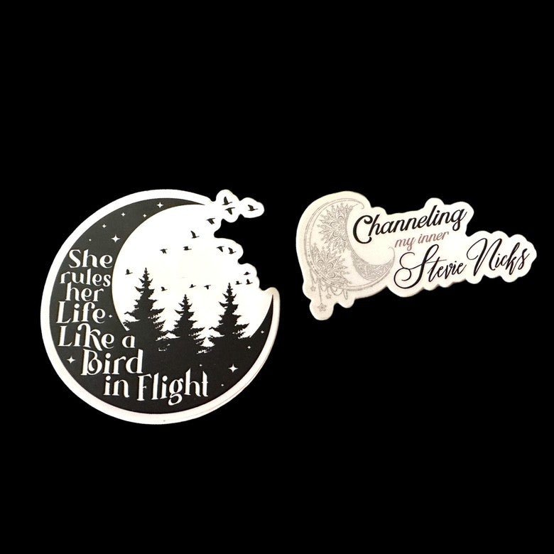 "Like A Bird in Flight" Vinyl Sticker - Wander Together Outfitters