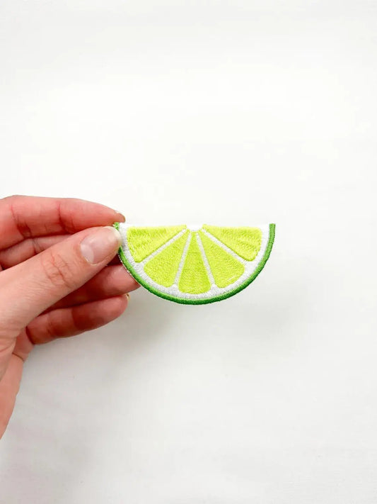 Lime Embroidered Iron - On Patch Cancun, Happy Hour, Tequila - Wander Together Outfitters