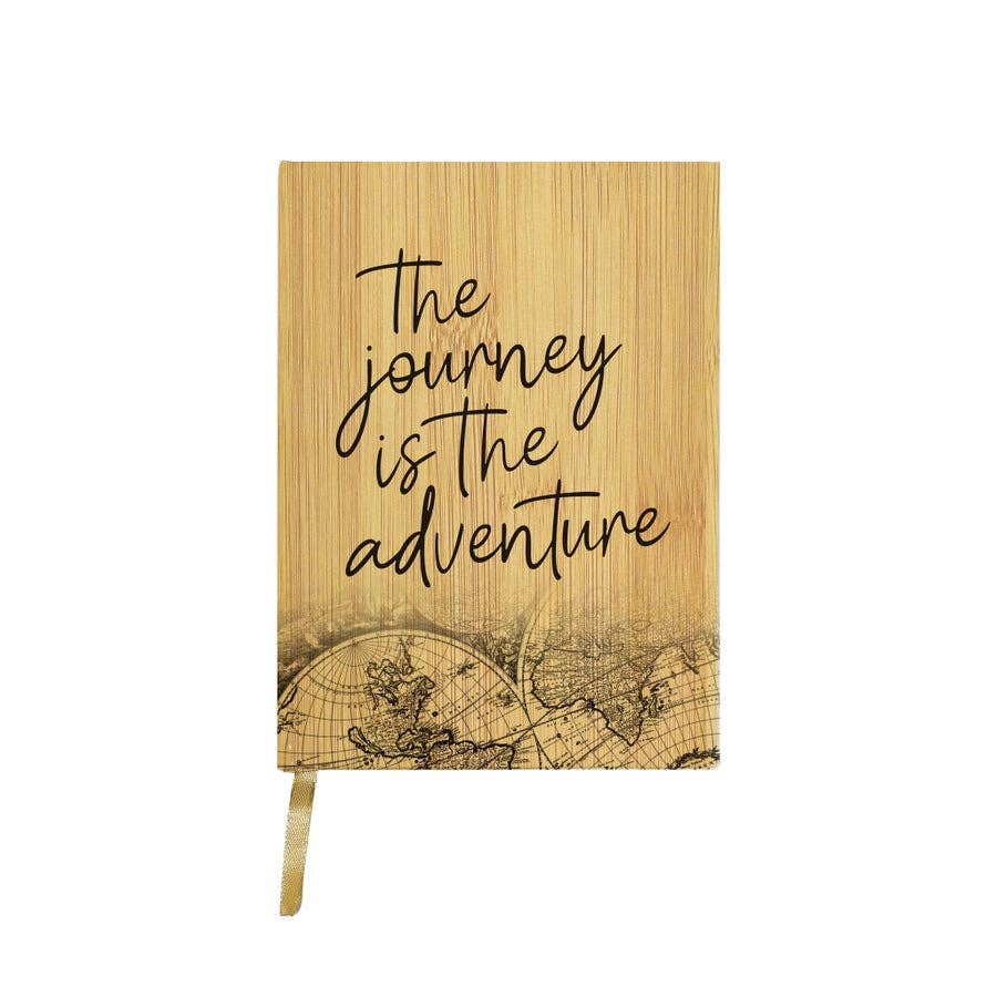 Limited Edition: Faux - Wood Cover Journals (Various Styles) - Wander Together Outfitters