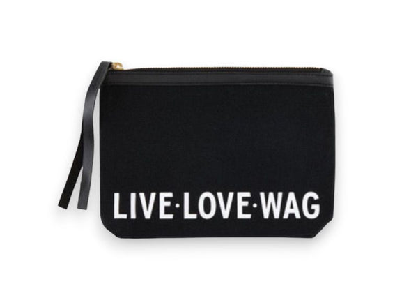 "Live.Love. Wag" Travel Pouch