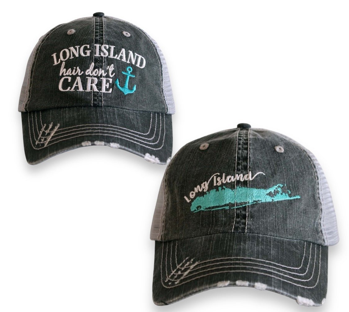 “Long Island” Distressed Cap - Wander Together Outfitters