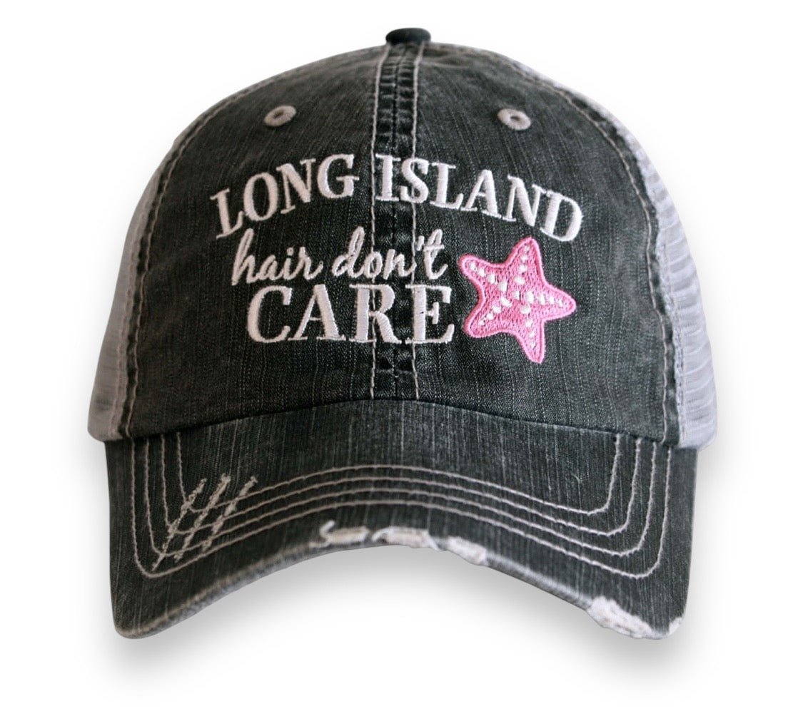 “Long Island Hair, Don’t Care” Cap - Wander Together Outfitters