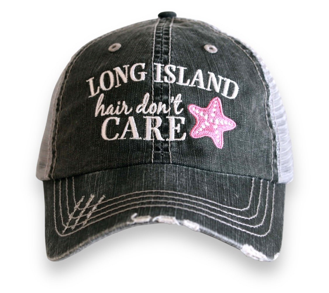 “Long Island Hair, Don’t Care” Cap - Wander Together Outfitters