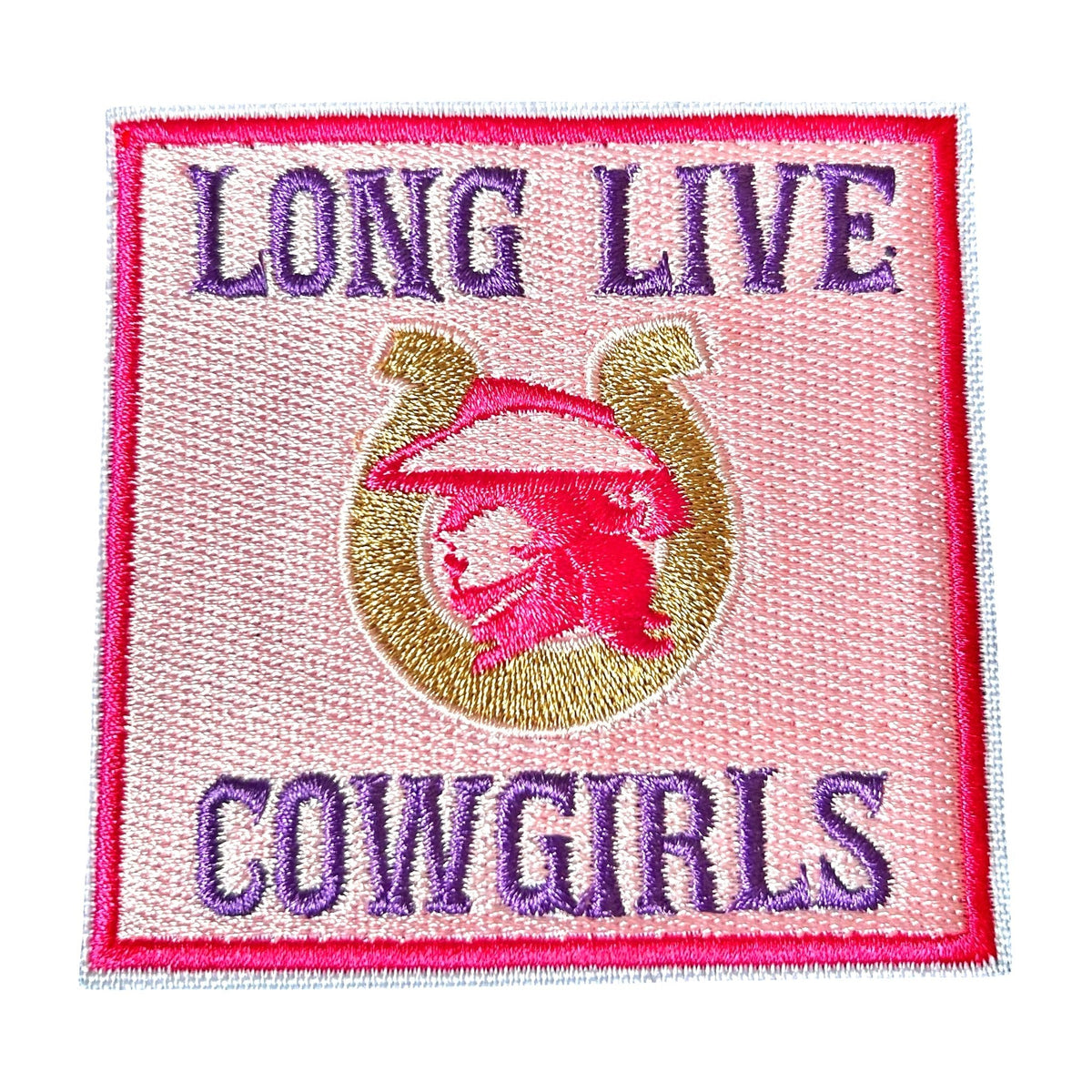 "Long Live Cowgirls" Iron On Patch - Wander Together Outfitters