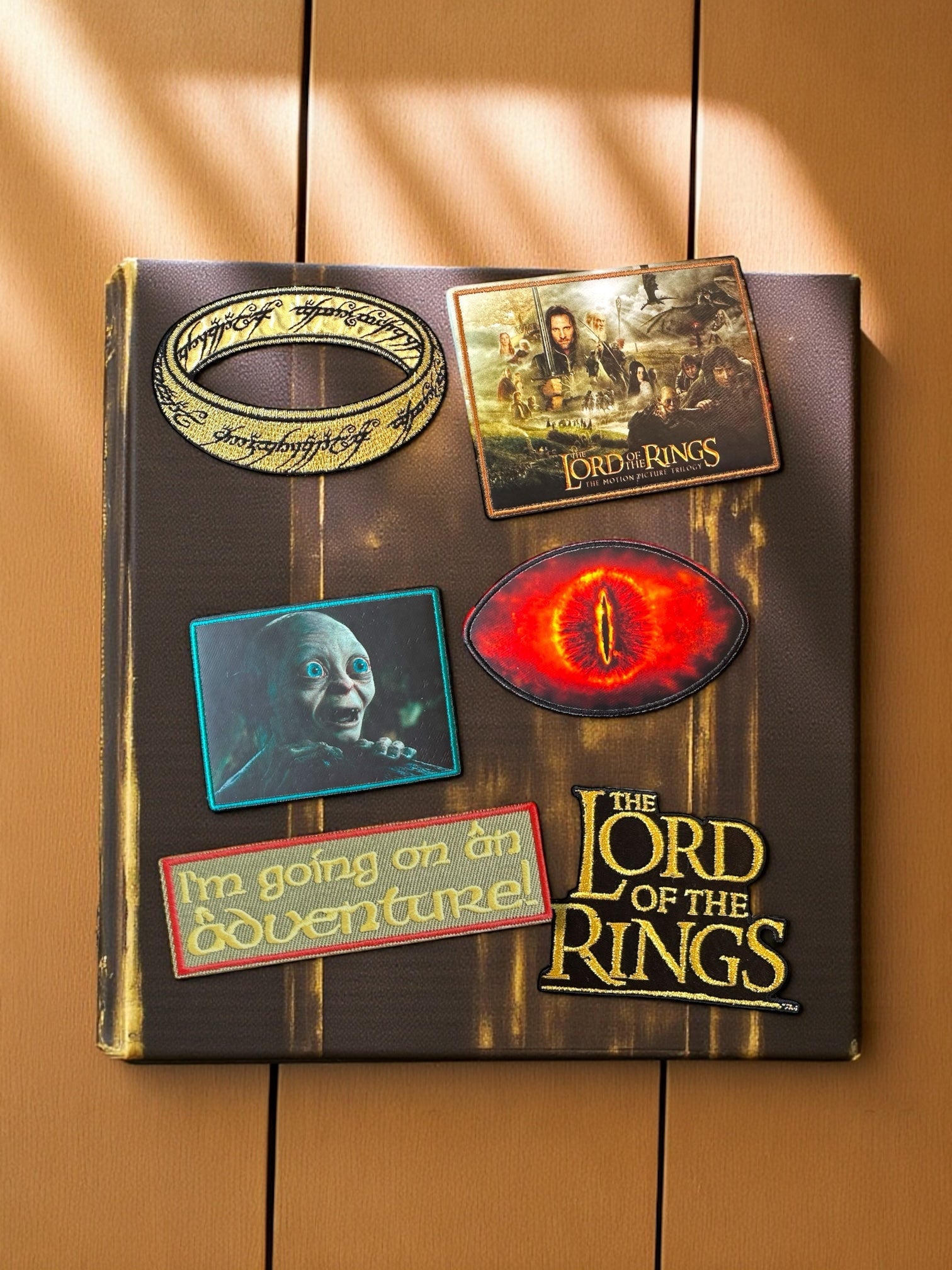 Lord Of The Rings Eye Of Sauron Iron On Patch - Wander Together Outfitters