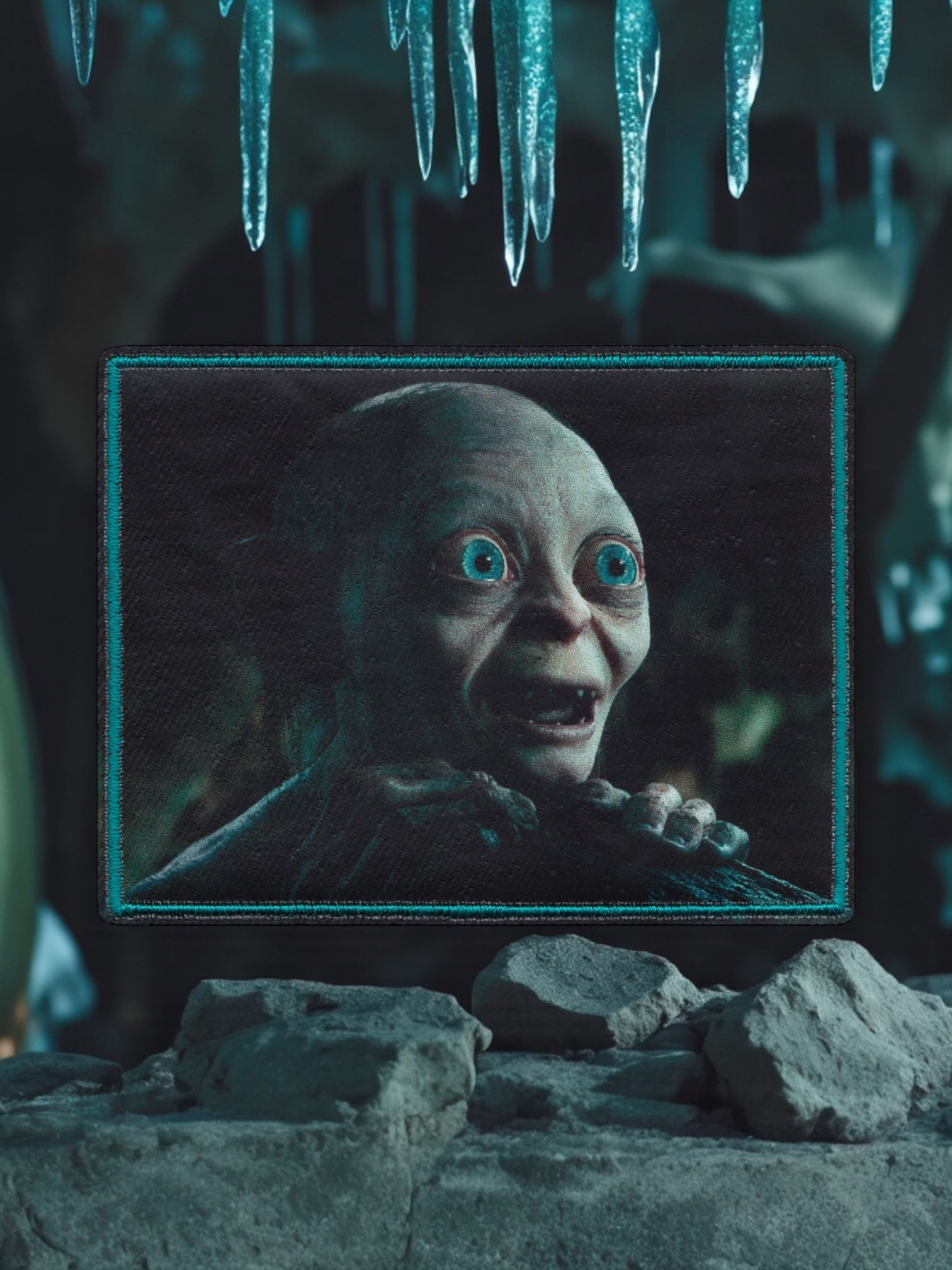 Lord Of The Rings - Gollum In Awe Patch - Wander Together Outfitters