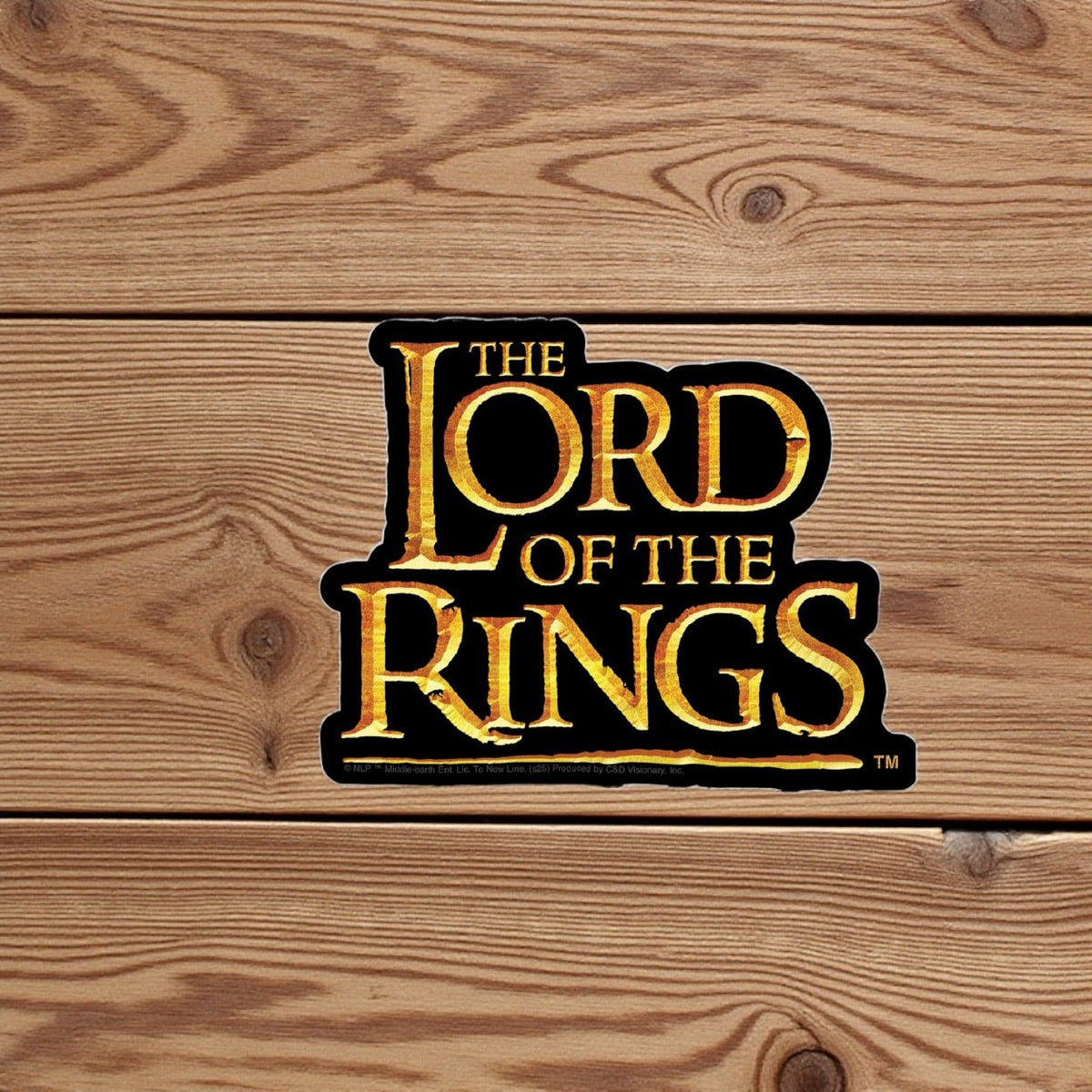 Lord Of The Rings Logo Sticker - Wander Together Outfitters