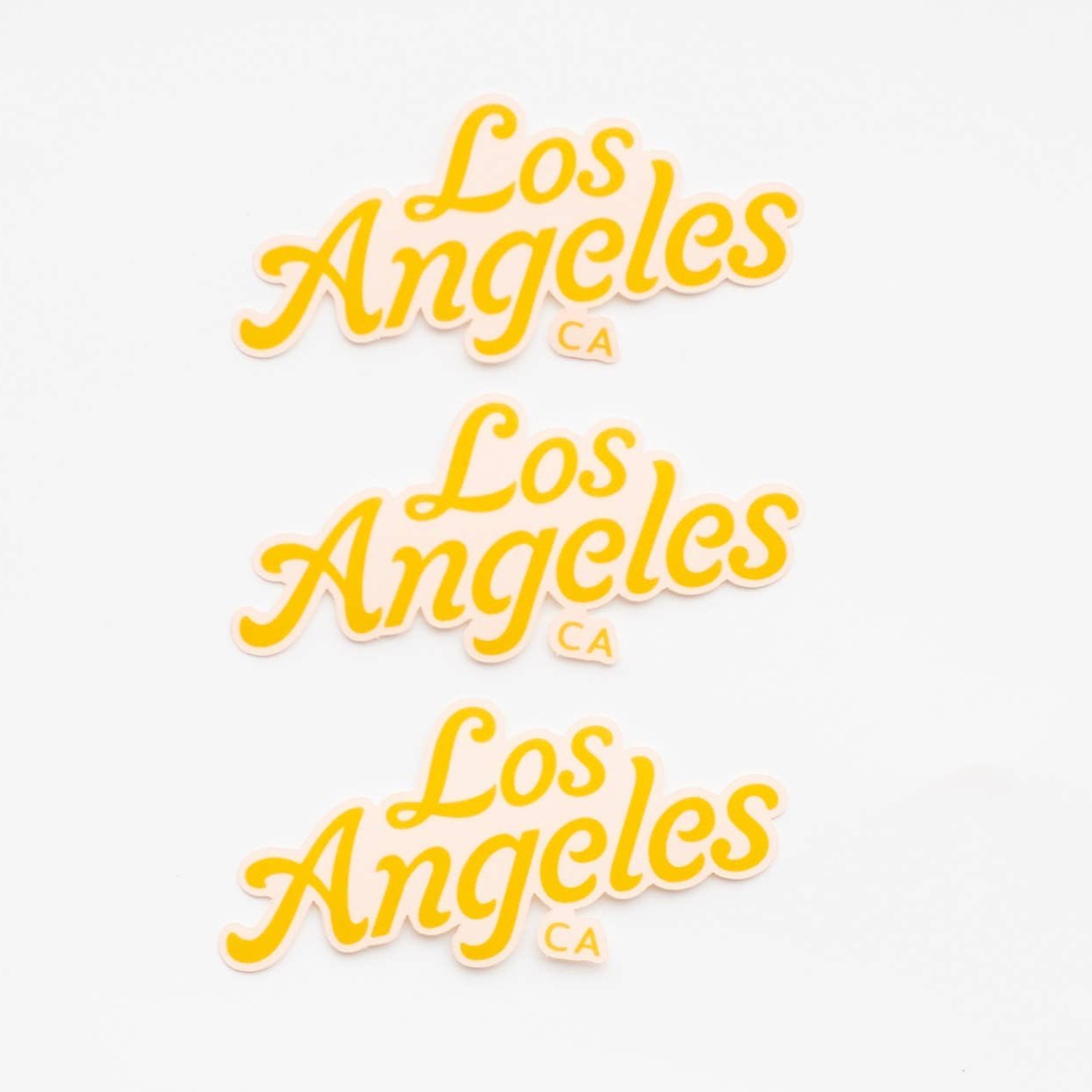 Los Angeles Sunny California Sun Vinyl Stickers (Various) - Wander Together Outfitters