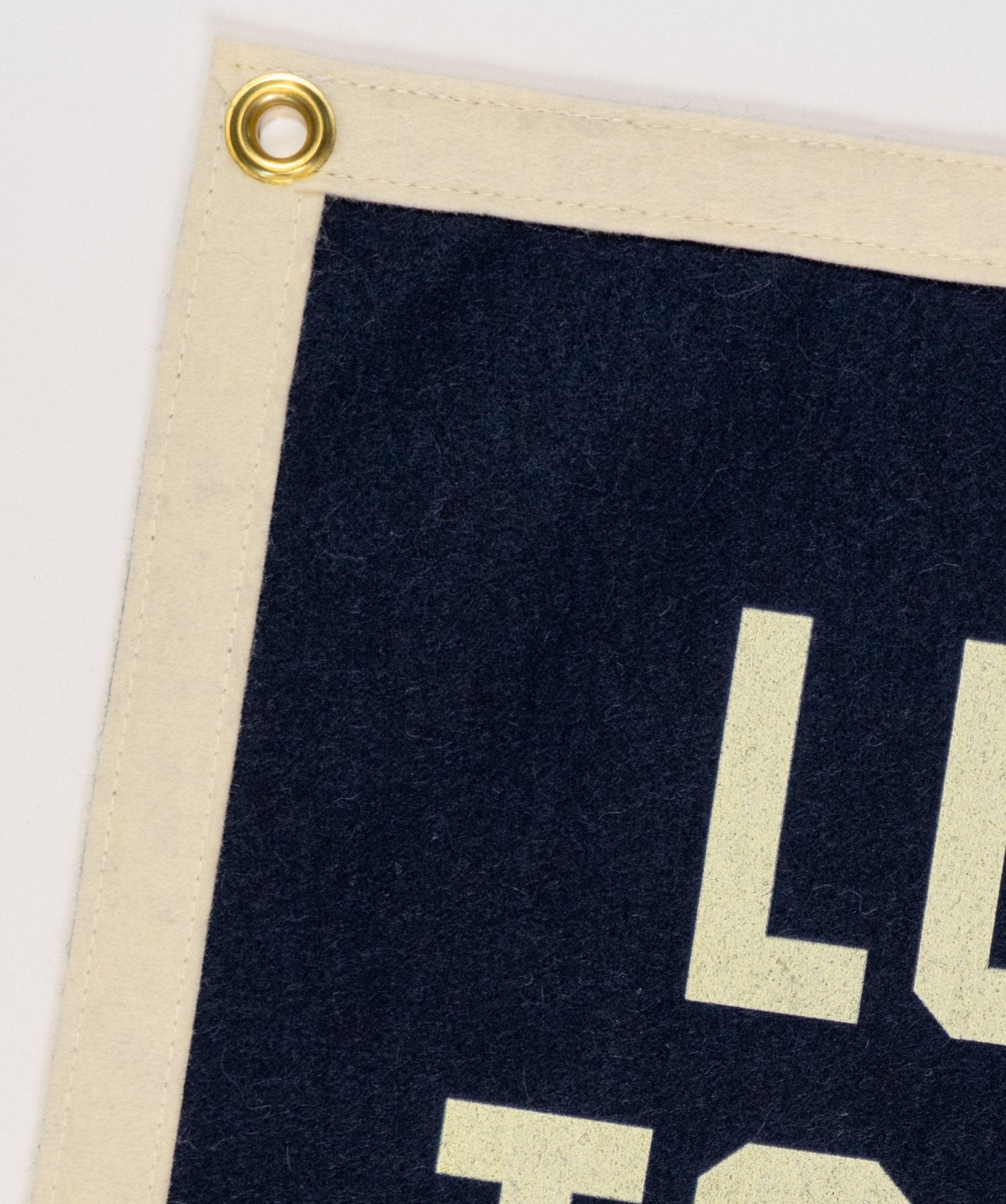 "Lucky To Have The Work" Camp Flag - Wander Together Outfitters