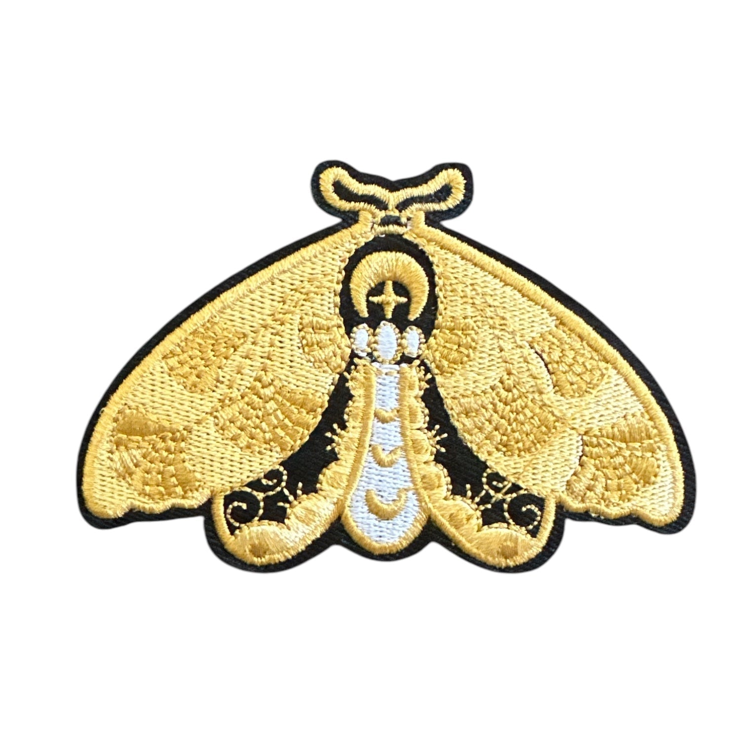 Lunar Moth and Butterfly Iron On Embroidered Patches (Various) - Wander Together Outfitters