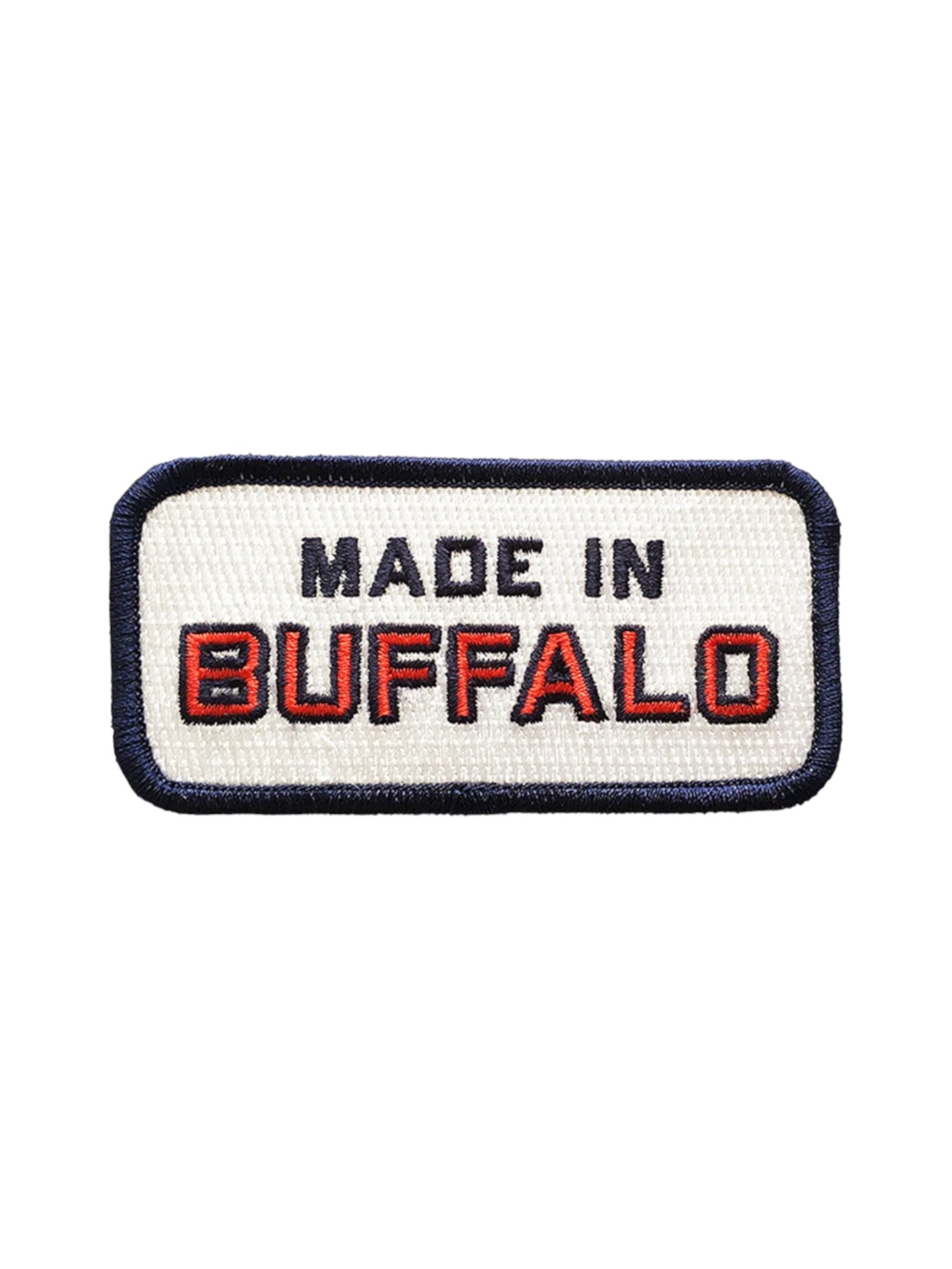 "Made in Buffalo" Iron On Embroidered Patch - Wander Together Outfitters