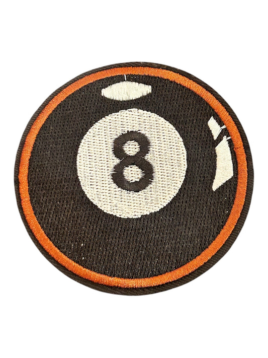 Magic 8 Ball Embroidered Iron On Patch - Wander Together Outfitters