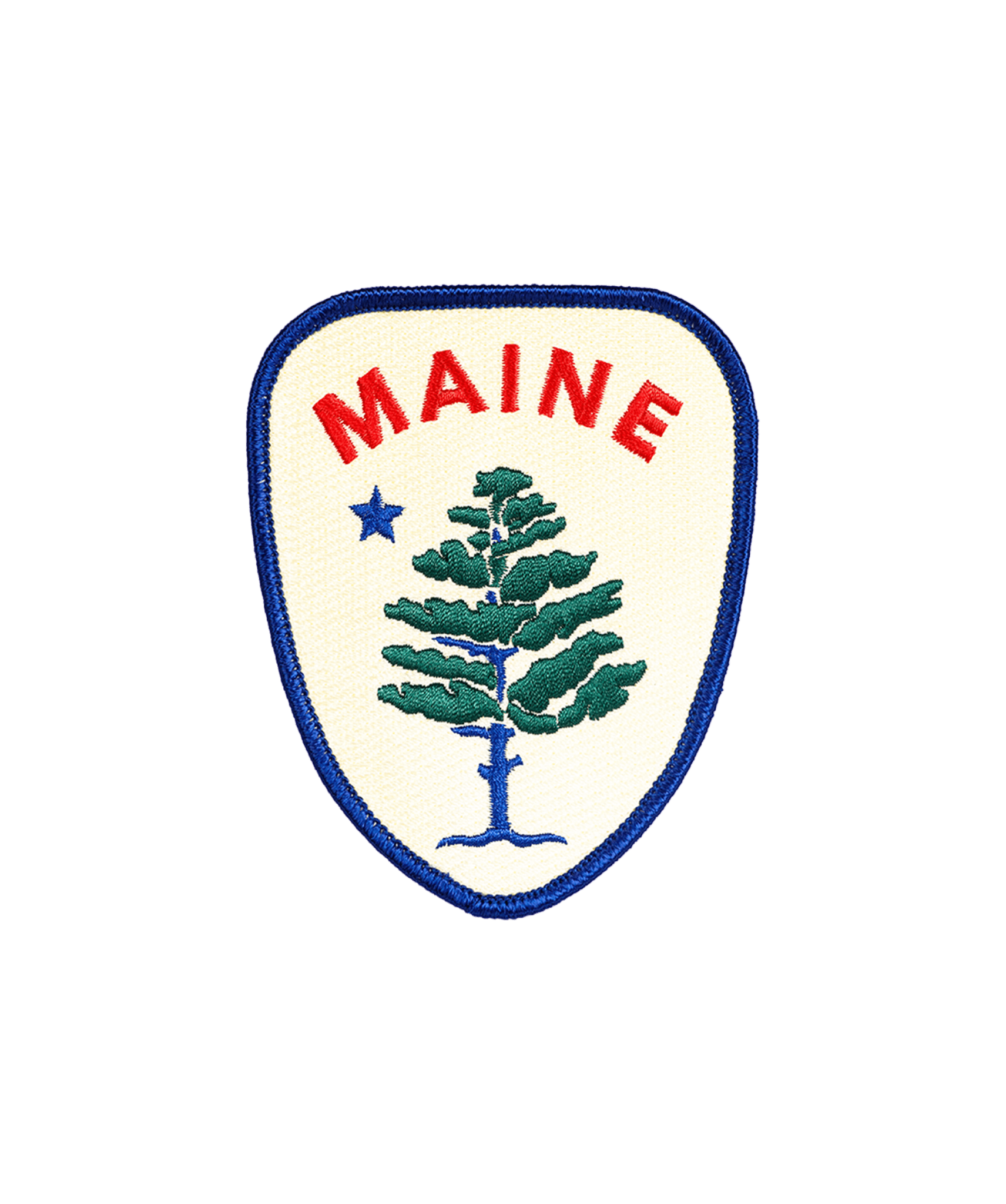 Maine Embroidered Patch - Wander Together Outfitters