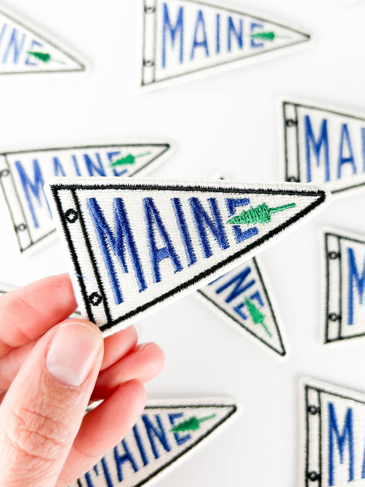 Maine Embroidered Patch - Wander Together Outfitters