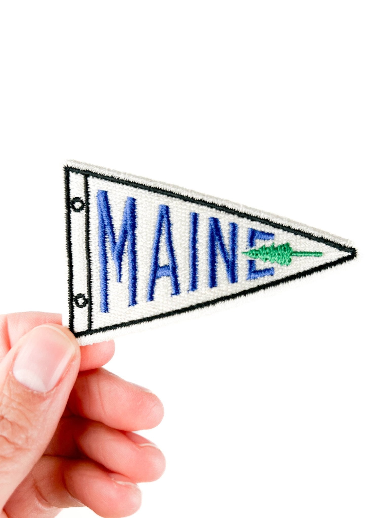 Maine Embroidered Patch - Wander Together Outfitters