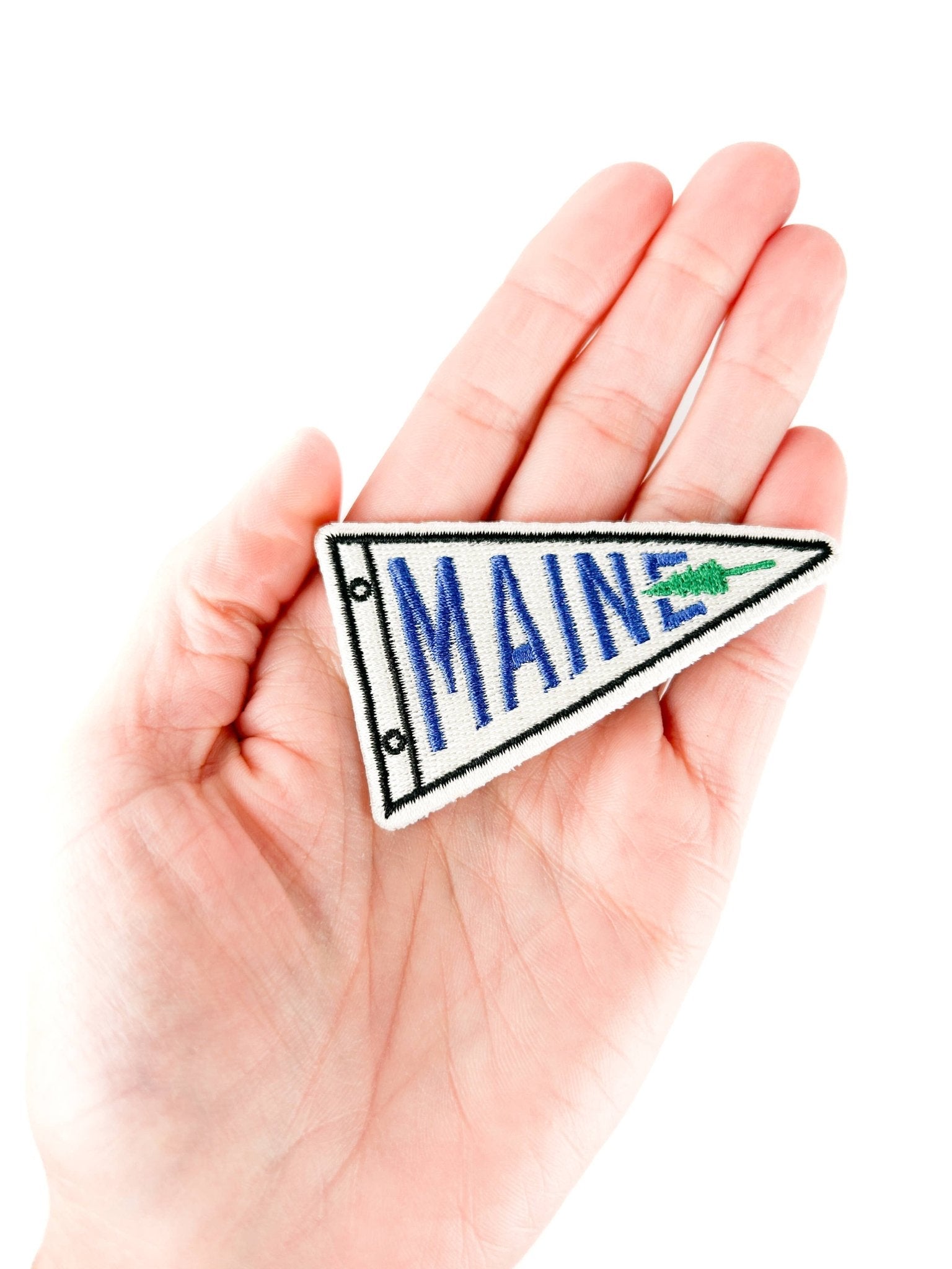 Maine Embroidered Patch - Wander Together Outfitters