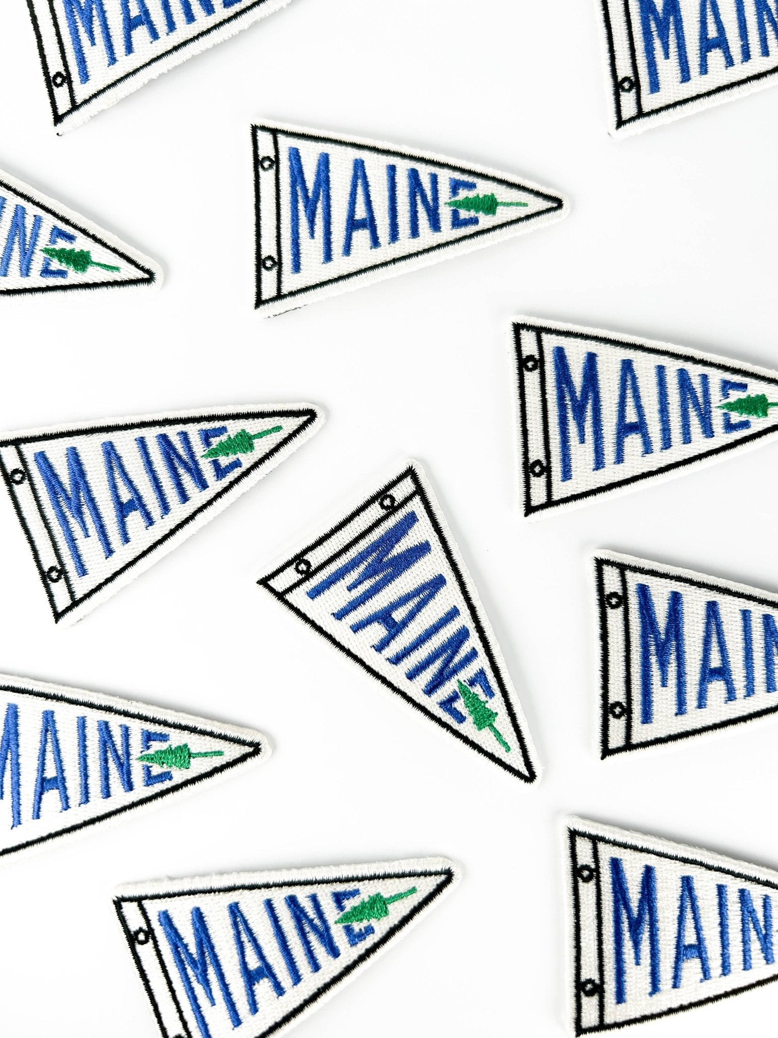Maine Embroidered Patch - Wander Together Outfitters
