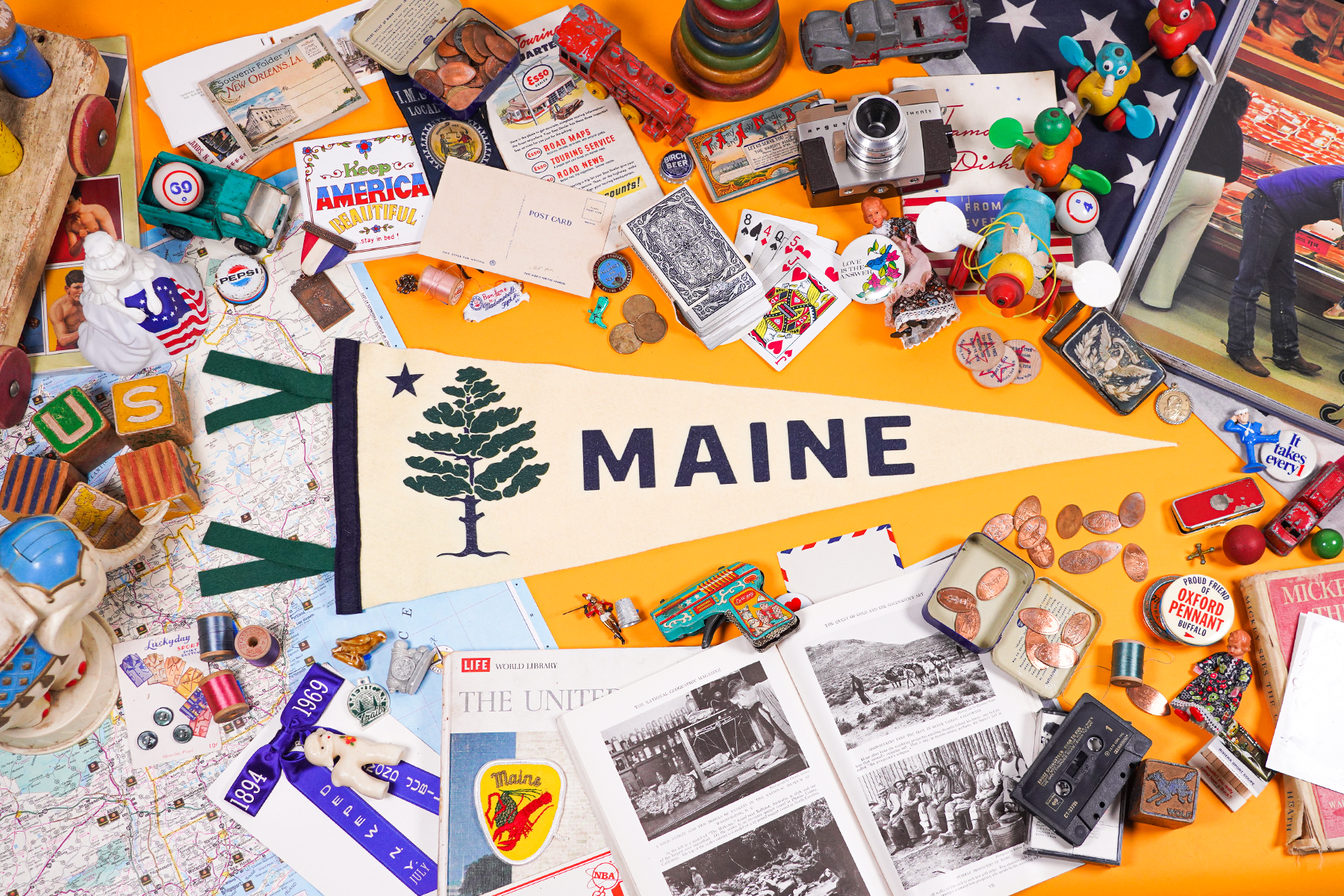 Maine Pennant - Wander Together Outfitters