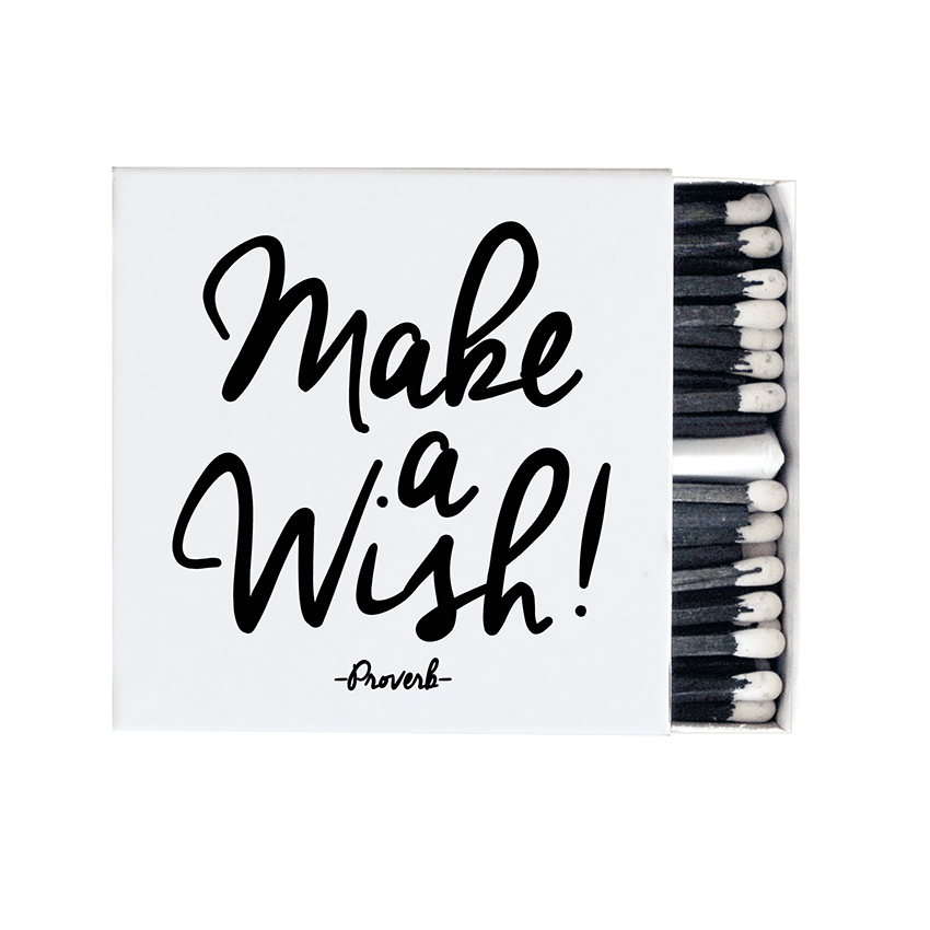 "Make A Wish!" Matchboxes - Wander Together Outfitters