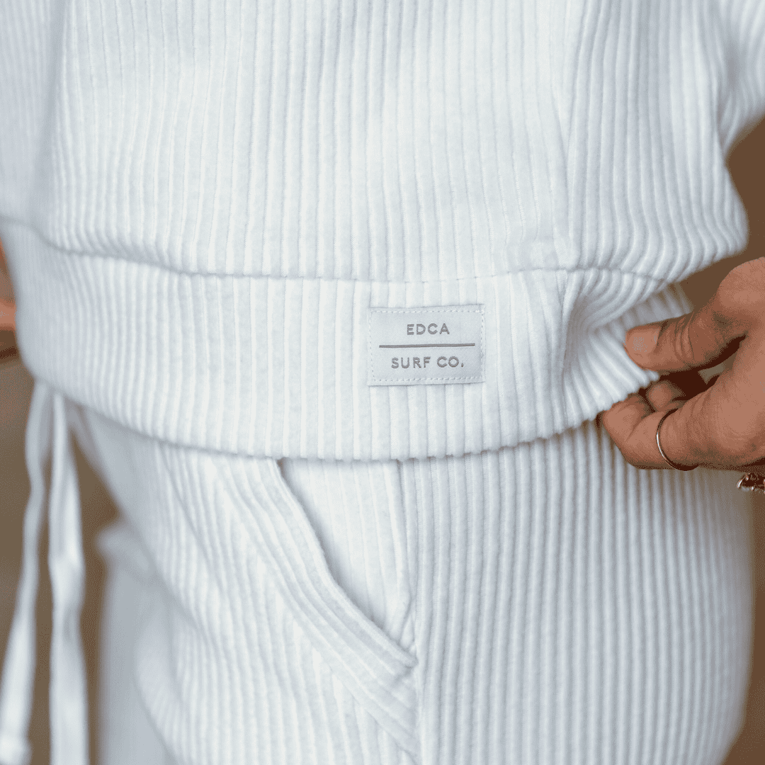 Malibu Ribbed Hoodie - Wander Together Outfitters