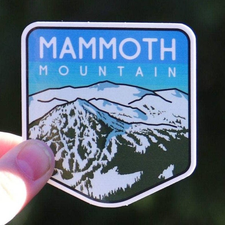 Mammoth Mountain California Vinyl Sticker - Wander Together Outfitters