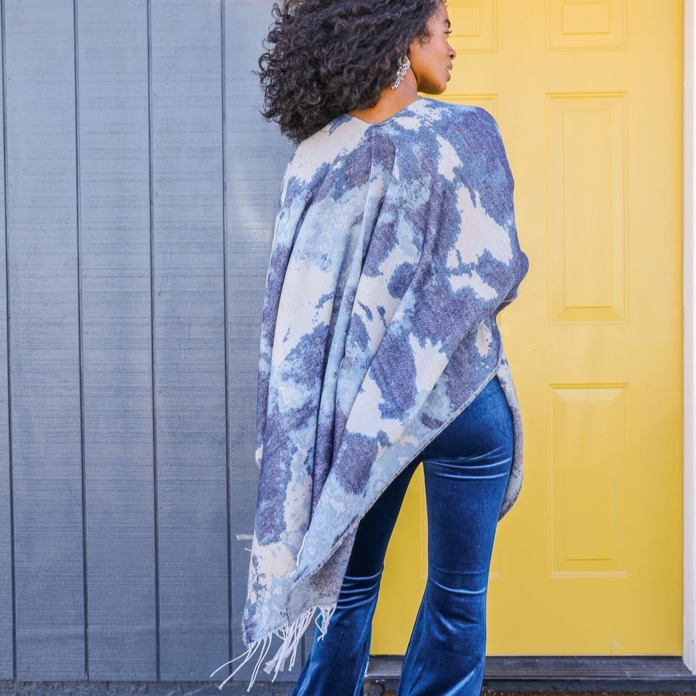 Marble Mirage Ruana Wrap (Last Chance) - Wander Together Outfitters