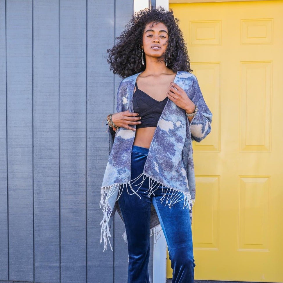 Marble Mirage Ruana Wrap (Last Chance) - Wander Together Outfitters